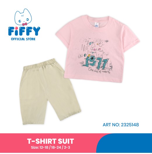 FIFFY DAY OF HAPPY T-SHIRT SUIT BAJU BAYI (2325148)