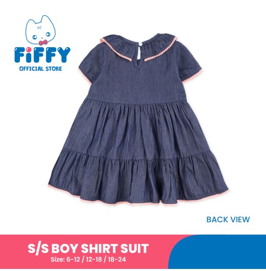 FIFFY BUNNY DENIM DRESS BAJU BAYI (2325153)