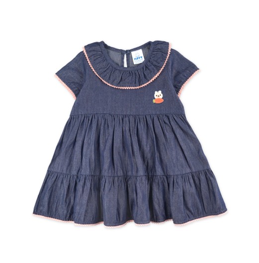 FIFFY BUNNY DENIM DRESS BAJU BAYI (2325153)