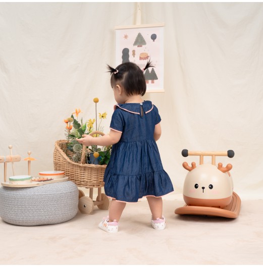 FIFFY BUNNY DENIM DRESS BAJU BAYI (2325153)
