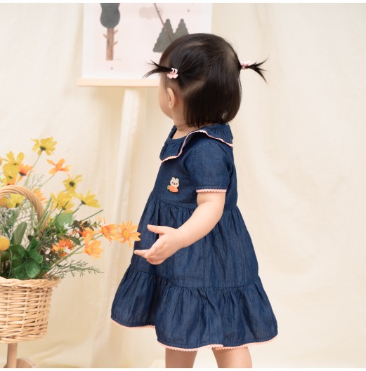 FIFFY BUNNY DENIM DRESS BAJU BAYI (2325153)