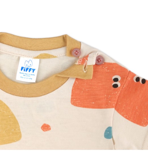 FIFFY CUTE GRAPHIC T-SHIRT SUIT BAJU BAYI (2325155)