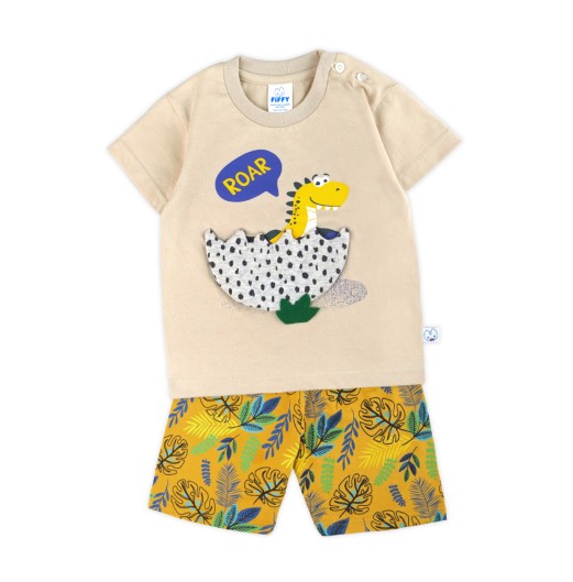FIFFY BABY DINO T-SHIRT SUIT BAJU BAYI (2325156) FIFFY BABY DINO T-SHIRT SUIT BAJU BAYI (2325156)