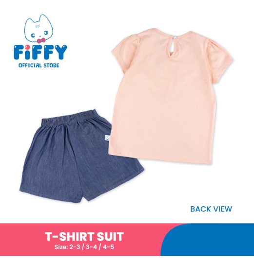 FIFFY FLOWER CRAB T-SHIRT SUIT BAJU BAYI (2325157) FIFFY FLOWER CRAB T-SHIRT SUIT BAJU BAYI (2325157)