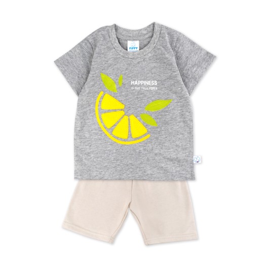FIFFY HAPPINESS T-SHIRT SUIT BAJU BAYI (2325159) FIFFY HAPPINESS T-SHIRT SUIT BAJU BAYI (2325159)