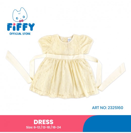 FIFFY PETAL LACE DRESS BAJU BAYI (2325160) FIFFY PETAL LACE DRESS BAJU BAYI (2325160)