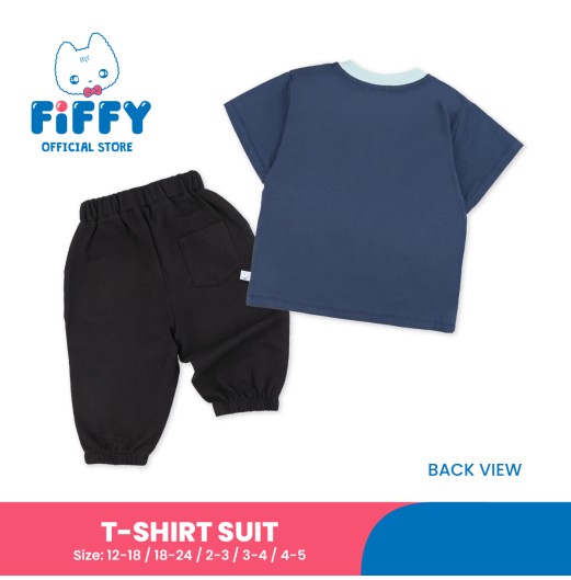FIFFY BRIGHTED UP YOUR HEART T-SHIRT SUIT BAJU BAYI (2325162)