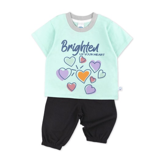 FIFFY BRIGHTED UP YOUR HEART T-SHIRT SUIT BAJU BAYI (2325162)