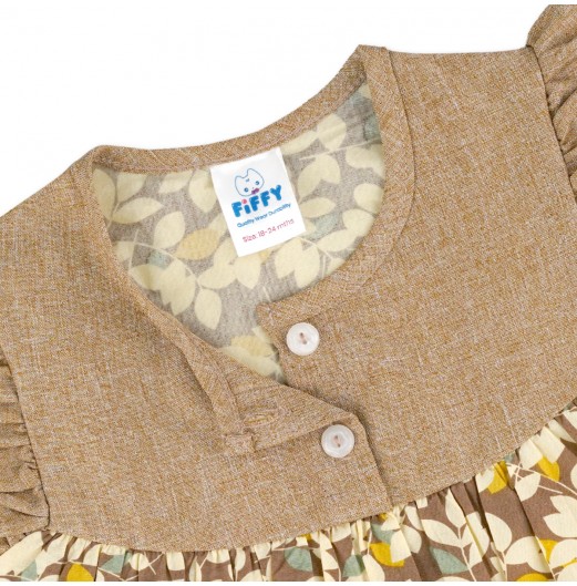 FIFFY VINTAGE GARDEN DRESS BAJU BAYI (2325165) FIFFY VINTAGE GARDEN DRESS BAJU BAYI (2325165)