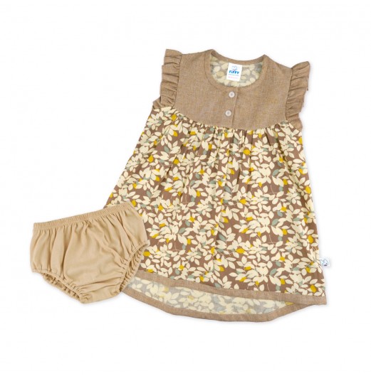 FIFFY VINTAGE GARDEN DRESS BAJU BAYI (2325165) FIFFY VINTAGE GARDEN DRESS BAJU BAYI (2325165)