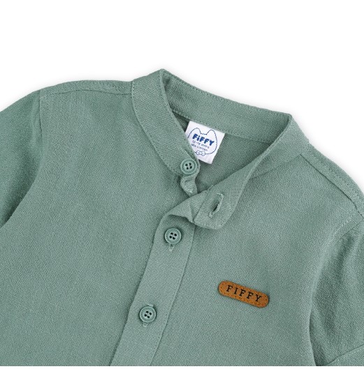 FIFFY GENTLEMAN SHORT SLEEVE BOY SHIRT SUIT BAJU BAYI(2325167)