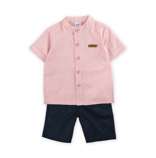 FIFFY GENTLEMAN SHORT SLEEVE BOY SHIRT SUIT BAJU BAYI(2325167)