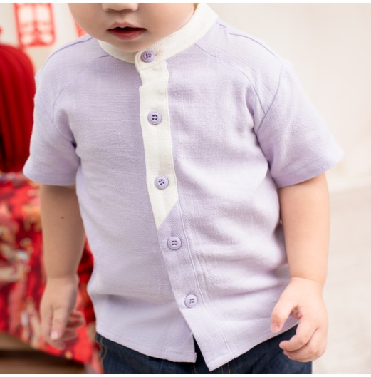FIFFY CLASSIC SHORT SLEEVE BOY SHIRT SUIT BAJU BAYI (2325168) FIFFY CLASSIC SHORT SLEEVE BOY SHIRT SUIT BAJU BAYI (2325168)