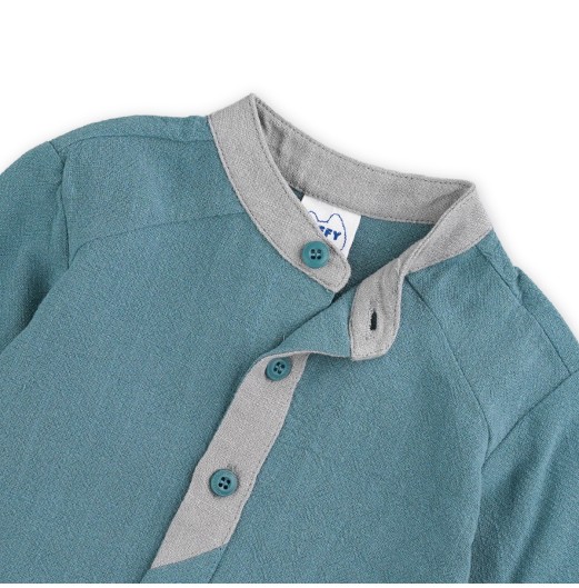 FIFFY CLASSIC SHORT SLEEVE BOY SHIRT SUIT BAJU BAYI (2325168) FIFFY CLASSIC SHORT SLEEVE BOY SHIRT SUIT BAJU BAYI (2325168)