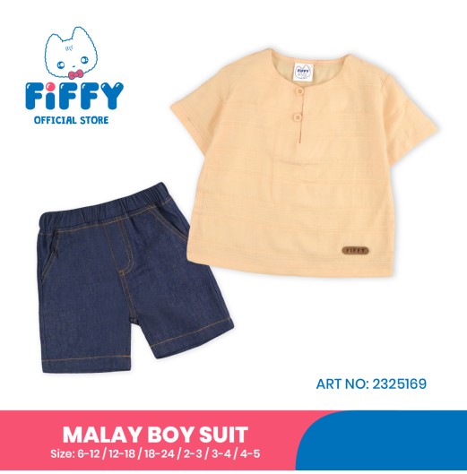FIFFY DAPPER MALAY BOY SUIT BAJU BAYI (2325169) FIFFY DAPPER MALAY BOY SUIT BAJU BAYI (2325169)