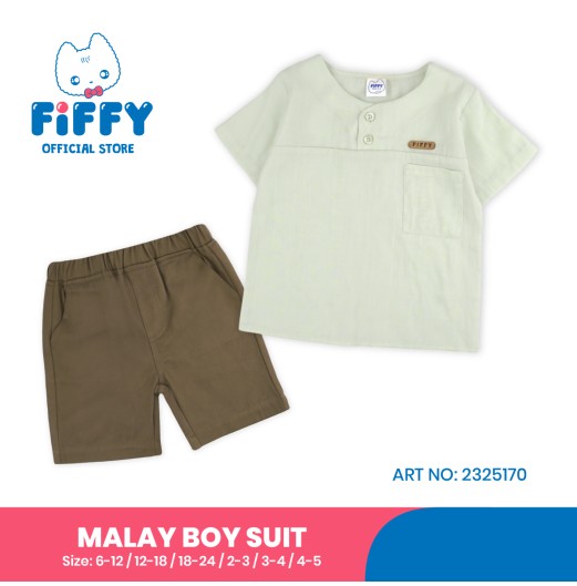FIFFY CASUAL MALAY BOY SUIT BAJU BAYI (2325170) FIFFY CASUAL MALAY BOY SUIT BAJU BAYI (2325170)