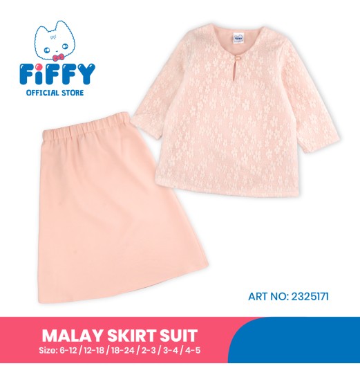 FIFFY BLOSSOM LACE MALAY SKIRT SUIT BAJU BAYI (2325171)