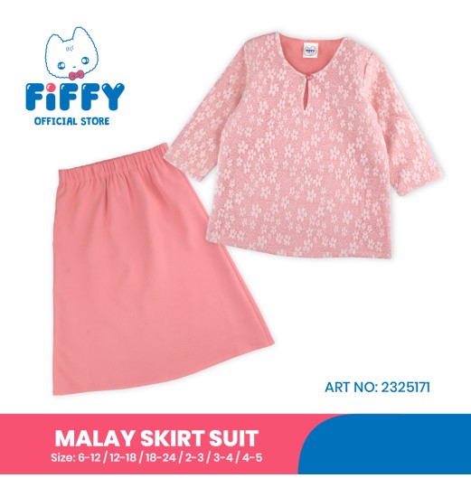 FIFFY BLOSSOM LACE MALAY SKIRT SUIT BAJU BAYI (2325171)
