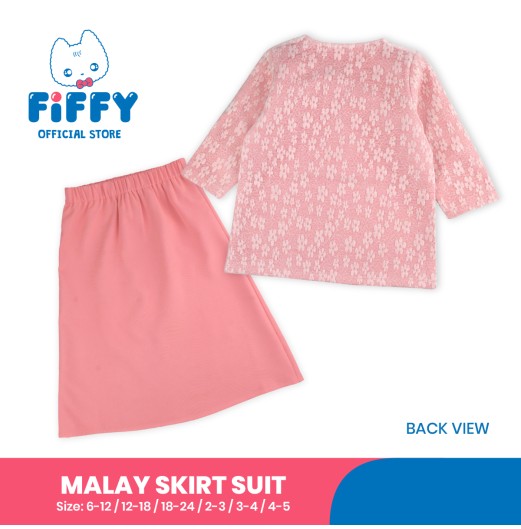 FIFFY BLOSSOM LACE MALAY SKIRT SUIT BAJU BAYI (2325171)