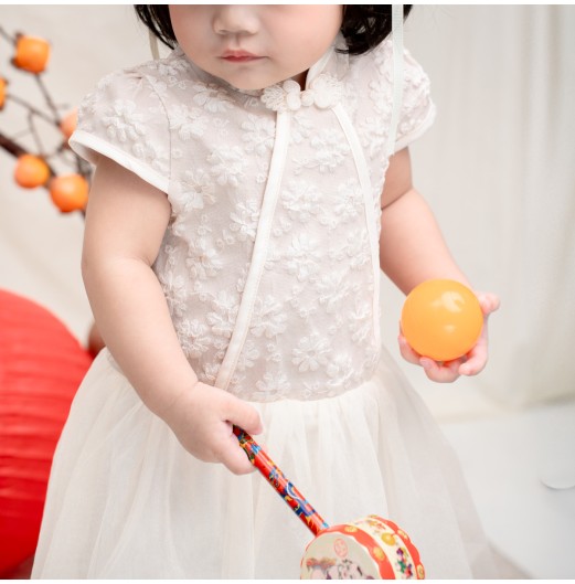 FIFFY FLORAL CHEONGSAM DRESS BAJU BAYI (2325173) FIFFY FLORAL CHEONGSAM DRESS BAJU BAYI (2325173)