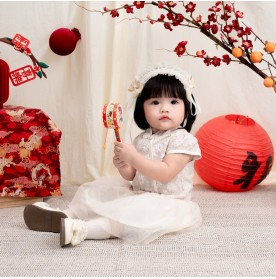 FIFFY FLORAL CHEONGSAM DRESS BAJU BAYI (2325173)