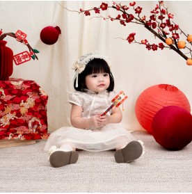 FIFFY FLORAL CHEONGSAM DRESS BAJU BAYI (2325173)