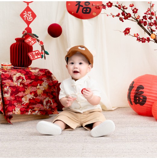 FIFFY TRADITIONAL SHORT SLEEVE BOY SHIRT SUIT BAJU BAYI (2325175)