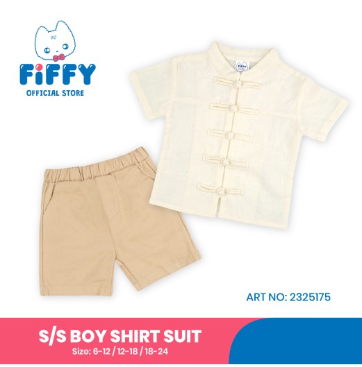 FIFFY TRADITIONAL SHORT SLEEVE BOY SHIRT SUIT BAJU BAYI (2325175)
