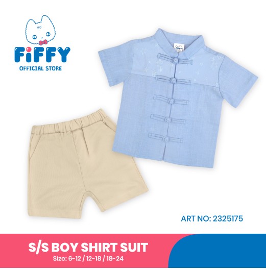 FIFFY TRADITIONAL SHORT SLEEVE BOY SHIRT SUIT BAJU BAYI (2325175)