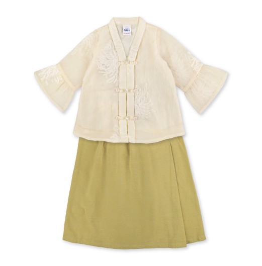 FIFFY EMBROIDERED MALAY GIRL SKIRT SUIT BAJU BAYI (2325176)
