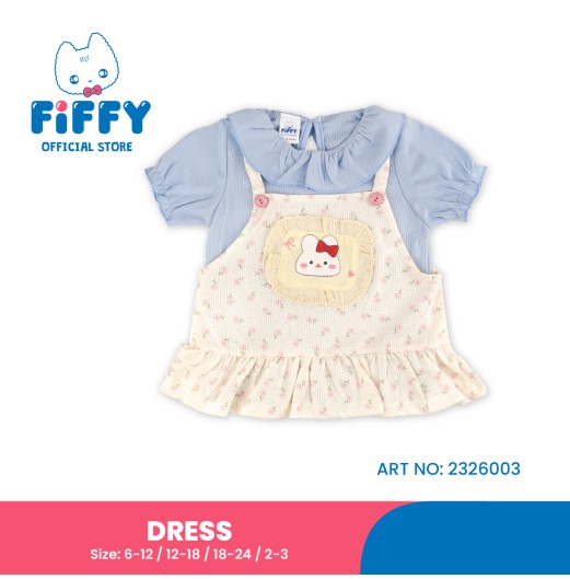 FIFFY SWEET PINAFORE DRESS BAJU BAYI (2326003)