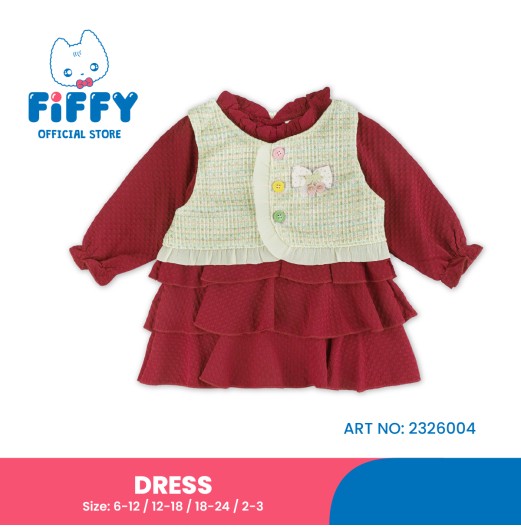 FIFFY PASTEL TWEED DRESS BAJU BAYI (2326004) FIFFY PASTEL TWEED DRESS BAJU BAYI (2326004)