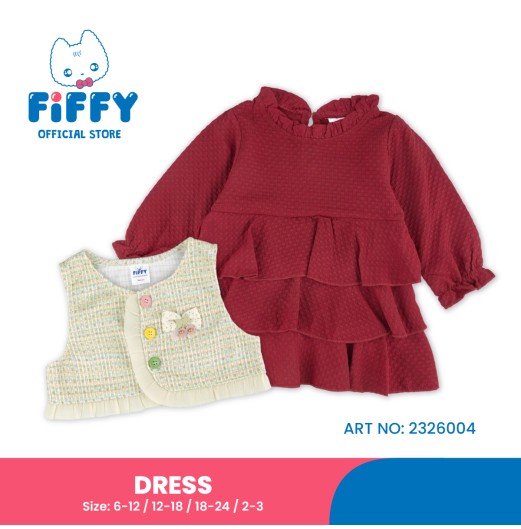 FIFFY PASTEL TWEED DRESS BAJU BAYI (2326004) FIFFY PASTEL TWEED DRESS BAJU BAYI (2326004)