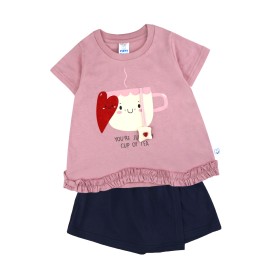 FIFFY A CUP OF TEA T-SHIRT SUIT BAJU BAYI (2326018)