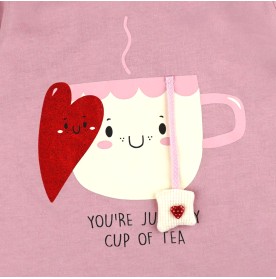 FIFFY A CUP OF TEA T-SHIRT SUIT BAJU BAYI (2326018)
