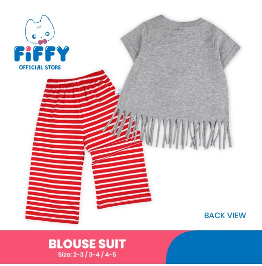 FIFFY BUBBLE STRAWBERRY MILK BLOUSE SUIT BAJU BAYI (2326019) FIFFY BUBBLE STRAWBERRY MILK BLOUSE SUIT BAJU BAYI (2326019)
