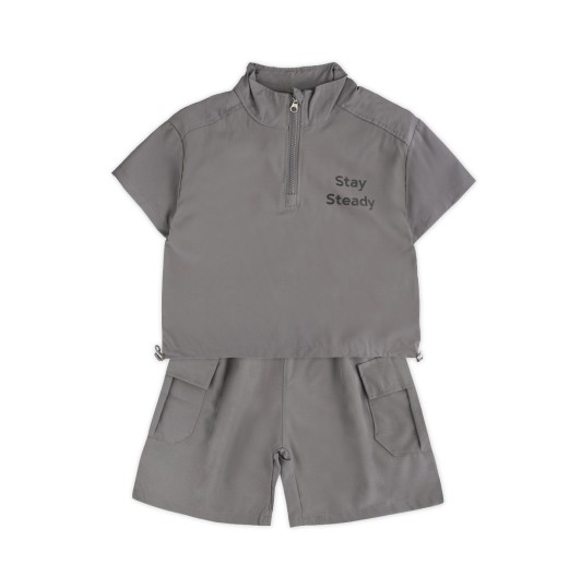 FIFFY STAY STEADY SHORT SLEEVE SHIRT SUIT BAJU BAYI (2326021) FIFFY STAY STEADY SHORT SLEEVE SHIRT SUIT BAJU BAYI (2326021)