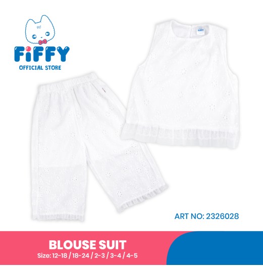 FIFFY SNOW LACE BLOUSE SUIT BAJU BAYI (2326028)