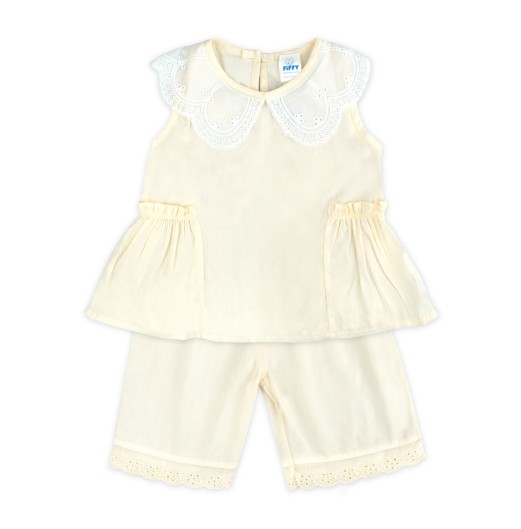 FIFFY SWEET LACE COLLAR TANK TOP SUIT BAJU BAYI (2326030) FIFFY SWEET LACE COLLAR TANK TOP SUIT BAJU BAYI (2326030)