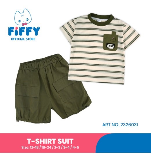 FIFFY CASUAL T-SHIRT SUIT BAJU BAYI (2326031) FIFFY CASUAL T-SHIRT SUIT BAJU BAYI (2326031)