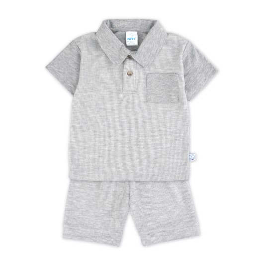 FIFFY WAFFLE POLO T-SHIRT SUIT BAJU BAYI (2326050)