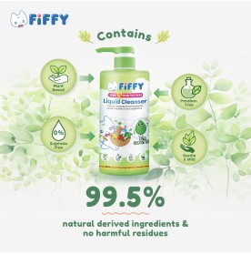 FIFFY BABY LIQUID CLEANSER GREEN TEA (400ML) PENCUCI CECAIR (2529)