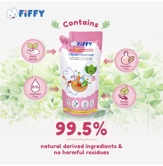 FIFFY LIQUID CLEANSER MINT FLV REFILL *12 PACKS PENCUCI CECAIR (2534X12)