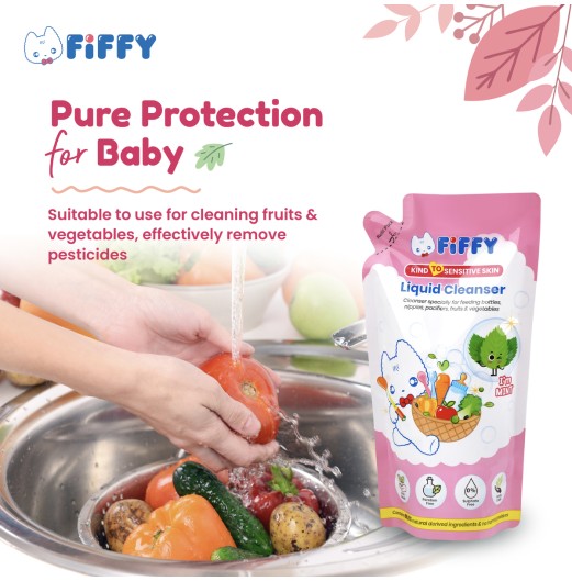 FIFFY LIQUID CLEANSER MINT FLV REFILL *12 PACKS PENCUCI CECAIR (2534X12)