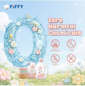 FIFFY BABY PURE BLOSSOM ENZYME LAUNDRY DETERGENT 1.6L REFILL (2558)