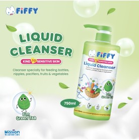 FIFFY LIQUID CLEANSER GREEN TEA 750ML (2538)