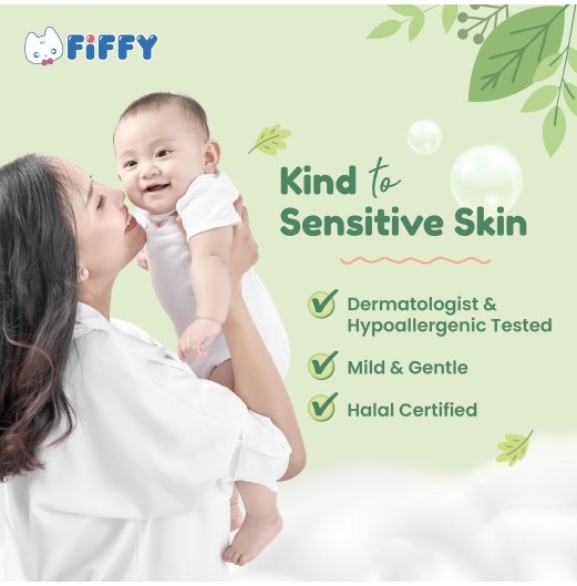 (CARTON) FIFFY LIQUID CLEANSER GREEN TEA REFILL PACK (600ML*12) PENCUCI CECAIR (2539X12)