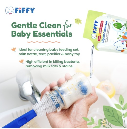  (CARTON) FIFFY LIQUID CLEANSER GREEN TEA REFILL PACK (600ML*12) PENCUCI CECAIR (2539X12)