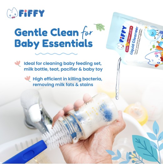 (CARTON) FIFFY LIQUID CLEANSER NO FLV REFILL (600ML*12) PENCUCI CECAIR (2546X12)