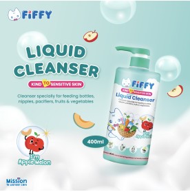 FIFFY LIQUID CLEANSER APPLE MELON (400ML) PENCUCI CECAIR (2554)